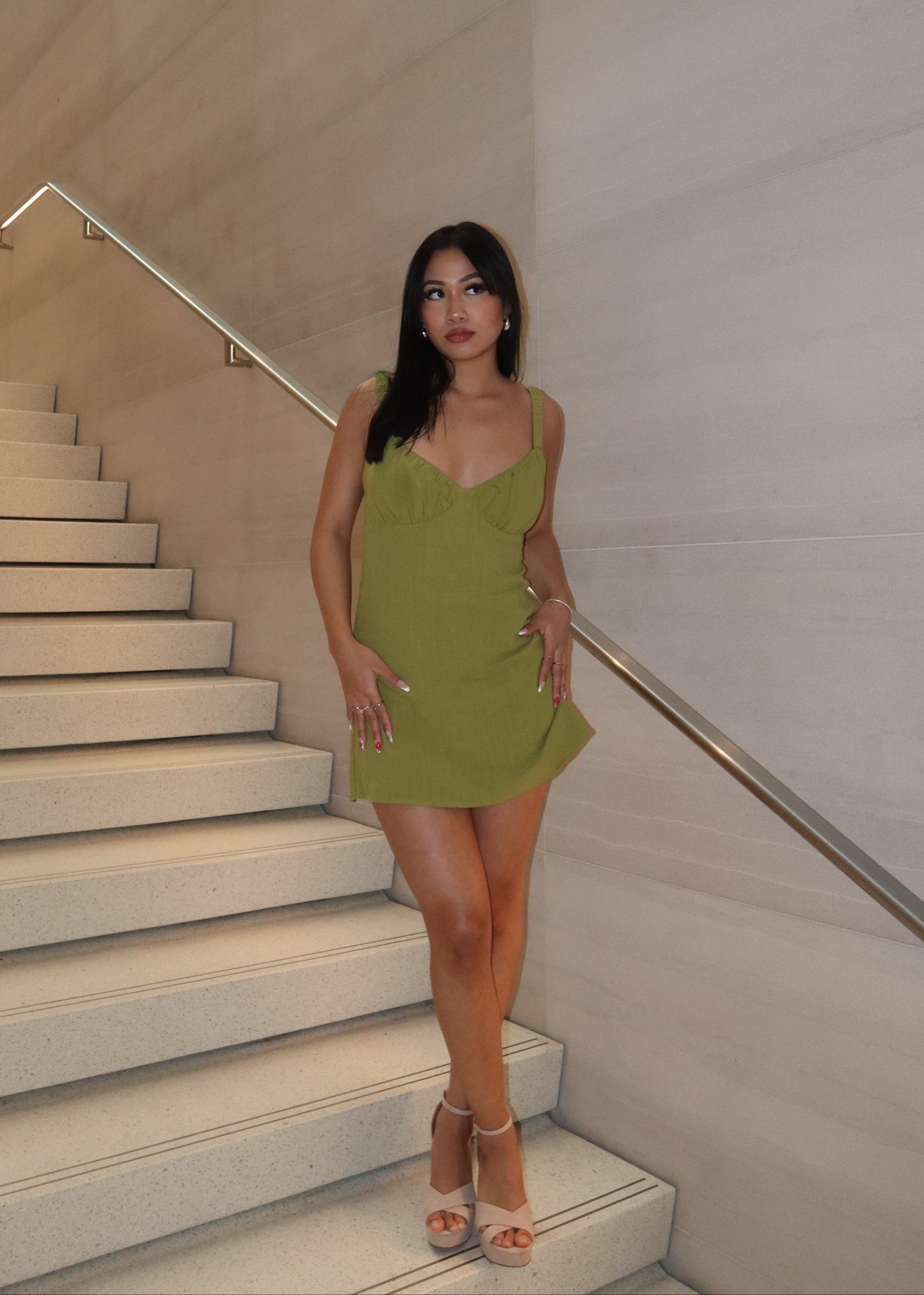 Sweet Jade Mini Dress S Sweet Jade Mini Dress S