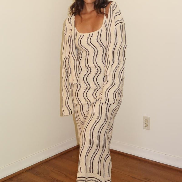 Avery Maxi Dress Set M